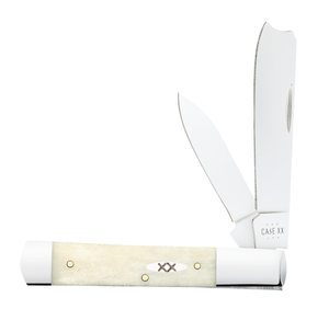 W.R. Case XX Knives Razor Jack Smooth Natural Bone 13316 Stainless Pocket Knife
