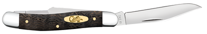 Case XX™ Knives Medium Stockman Black Curly Oak Wood 14001 Stainless Pocket Knife