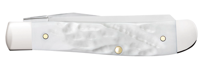 Case XX™ Knives Mini Trapper Stars & Stripes Rough White 14101 Pocket Knife