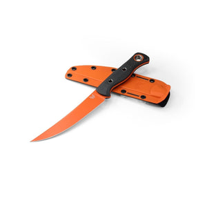 Benchmade, Inc.™ Fixed Blade Meatcrafter 15500OR-2 Carbon Fiber CPM S45VN Stainless Steel Knife