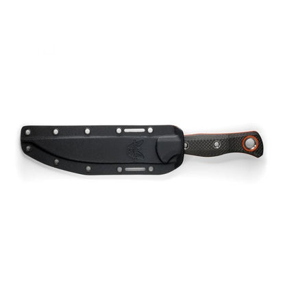 Benchmade, Inc.™ Fixed Blade Meatcrafter 15500OR-2 Carbon Fiber CPM S45VN Stainless Steel Knife
