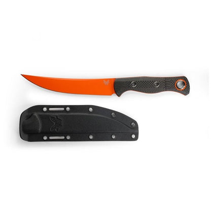 Benchmade, Inc.™ Fixed Blade Meatcrafter 15500OR-2 Carbon Fiber CPM S45VN Stainless Steel Knife