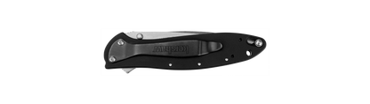 Kershaw Knives™ Leek Liner Lock 1660SWBLK 6061-T6 Aluminum Sandvik 14C28N Stainless Steel Pocket Knife