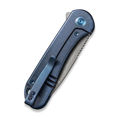 WE Knife Co., Ltd™ Elementum Frame Lock WE18062X-2 Blue 6AL4V Titanium CPM 20CV Stainless Steel Pocket Knife