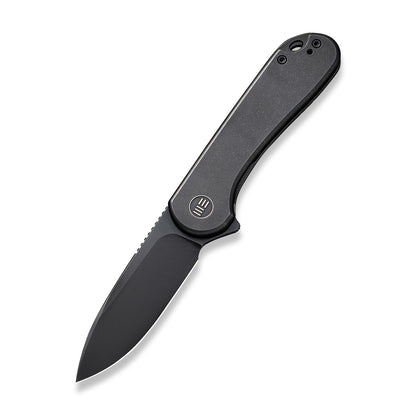 WE Knife Co., Ltd™ Elementum Frame Lock WE18062X-3 Black 6AL4V Titanium CPM 20CV Stainless Steel Pocket Knife