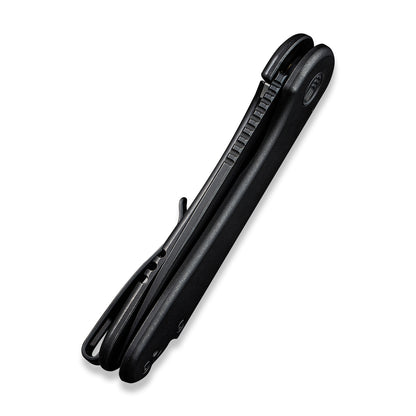 WE Knife Co., Ltd™ Elementum Frame Lock WE18062X-3 Black 6AL4V Titanium CPM 20CV Stainless Steel Pocket Knife