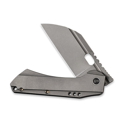 WE Knife Co., Ltd™ Roxi 3 Frame Lock WE19072-1 Gray 6AL4V Titanium CPM S35VN Stainless Steel Pocket Knife
