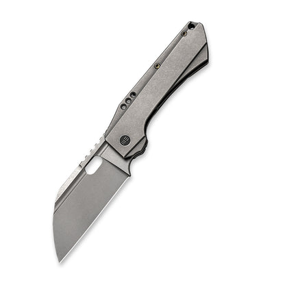 WE Knife Co., Ltd™ Roxi 3 Frame Lock WE19072-1 Gray 6AL4V Titanium CPM S35VN Stainless Steel Pocket Knife