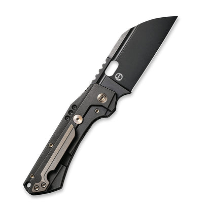 WE Knife Co., Ltd™ Roxi 3 Frame Lock WE19072-2 Black 6AL4V Titanium CPM S35VN Stainless Steel Pocket Knife