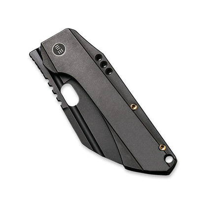 WE Knife Co., Ltd™ Roxi 3 Frame Lock WE19072-2 Black 6AL4V Titanium CPM S35VN Stainless Steel Pocket Knife