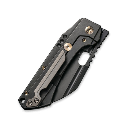 WE Knife Co., Ltd™ Roxi 3 Frame Lock WE19072-2 Black 6AL4V Titanium CPM S35VN Stainless Steel Pocket Knife