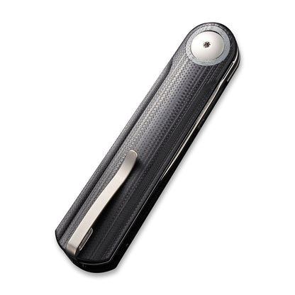 WE Knife Co., Ltd™ Eidolon Liner Lock WE19074A-B Black G10 CPM 20CV Stainless Steel Pocket Knife