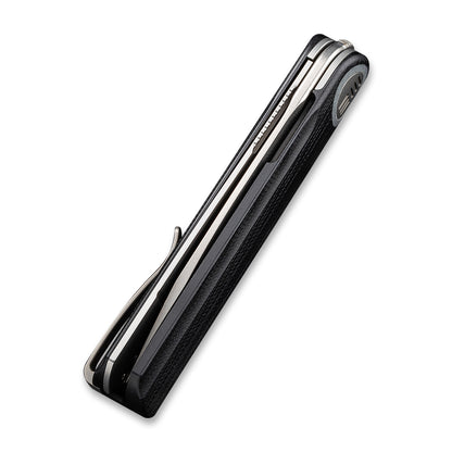 WE Knife Co., Ltd™ Eidolon Liner Lock WE19074A-B Black G10 CPM 20CV Stainless Steel Pocket Knife