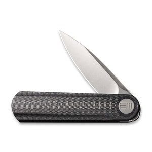 WE Knife Co., Ltd™ Eidolon Liner Lock WE19074A-C Black Twill Carbon Fiber CPM 20CV Stainless Steel Pocket Knife