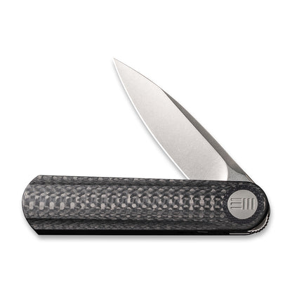 WE Knife Co., Ltd™ Eidolon Liner Lock WE19074A-C Black Twill Carbon Fiber CPM 20CV Stainless Steel Pocket Knife