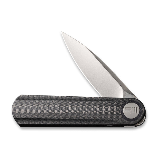 WE Knife Co., Ltd™ Eidolon Liner Lock WE19074A-C Black Twill Carbon Fiber CPM 20CV Stainless Steel Pocket Knife