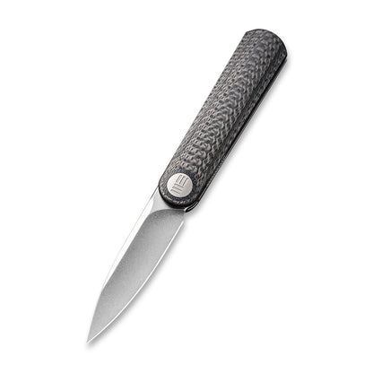 WE Knife Co., Ltd™ Eidolon Liner Lock WE19074A-C Black Twill Carbon Fiber CPM 20CV Stainless Steel Pocket Knife