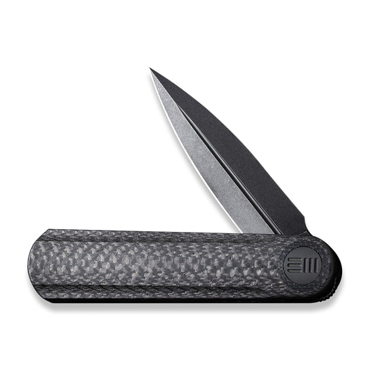 WE Knife Co., Ltd™ Eidolon Liner Lock WE19074B-C Black Twill Carbon Fiber CPM 20CV Stainless Steel Pocket Knife