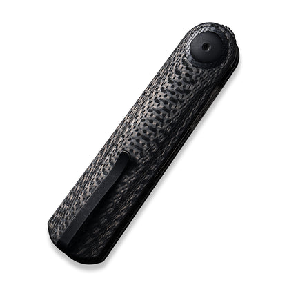 WE Knife Co., Ltd™ Eidolon Liner Lock WE19074B-C Black Twill Carbon Fiber CPM 20CV Stainless Steel Pocket Knife