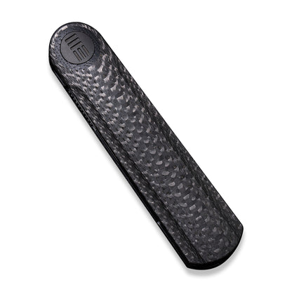 WE Knife Co., Ltd™ Eidolon Liner Lock WE19074B-C Black Twill Carbon Fiber CPM 20CV Stainless Steel Pocket Knife