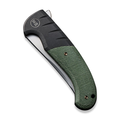 WE Knife Co., Ltd™ Curvaceous Frame Lock WE20012-2 Green Micarta CPM 20CV Stainless Steel Pocket Knife