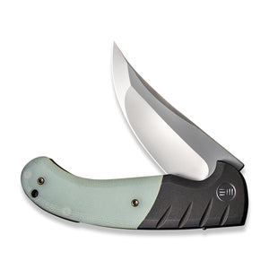 WE Knife Co., Ltd™ Curvaceous Frame Lock WE20012-3 Natural G10 CPM 20CV Stainless Steel Pocket Knife