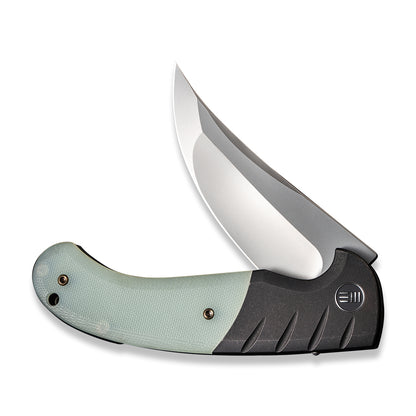 WE Knife Co., Ltd™ Curvaceous Frame Lock WE20012-3 Natural G10 CPM 20CV Stainless Steel Pocket Knife