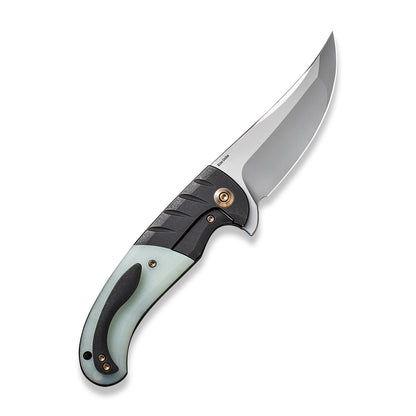 WE Knife Co., Ltd™ Curvaceous Frame Lock WE20012-3 Natural G10 CPM 20CV Stainless Steel Pocket Knife