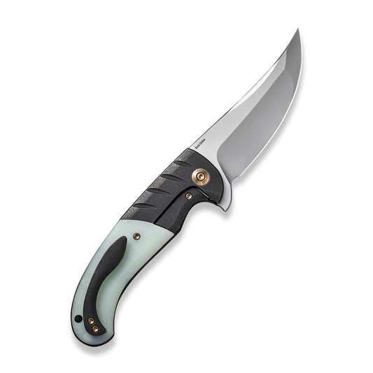 WE Knife Co., Ltd™ Curvaceous Frame Lock WE20012-3 Natural G10 CPM 20CV Stainless Steel Pocket Knife