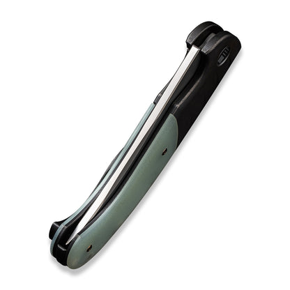 WE Knife Co., Ltd™ Curvaceous Frame Lock WE20012-3 Natural G10 CPM 20CV Stainless Steel Pocket Knife