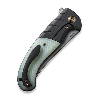 WE Knife Co., Ltd™ Curvaceous Frame Lock WE20012-3 Natural G10 CPM 20CV Stainless Steel Pocket Knife