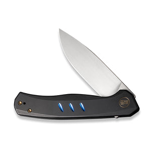 WE Knife Co., Ltd™ Seer Frame Lock WE20015-1 Black 6AL4V Titanium CPM 20CV Stainless Steel Pocket Knife