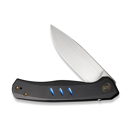 WE Knife Co., Ltd™ Seer Frame Lock WE20015-1 Black 6AL4V Titanium CPM 20CV Stainless Steel Pocket Knife
