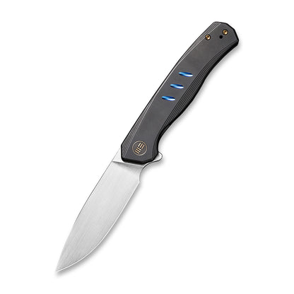 WE Knife Co., Ltd™ Seer Frame Lock WE20015-1 Black 6AL4V Titanium CPM 20CV Stainless Steel Pocket Knife