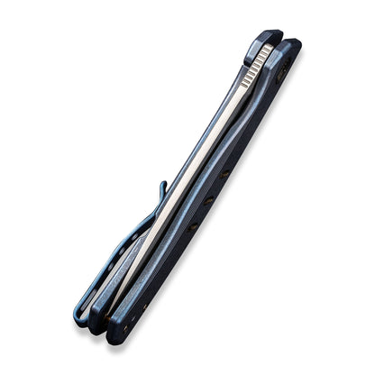 WE Knife Co., Ltd™ Seer Frame Lock WE20015-2 Blue 6AL4V Titanium CPM 20CV Stainless Steel Pocket Knife