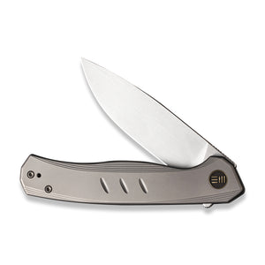 WE Knife Co., Ltd™ Seer Frame Lock WE20015-3 Gray 6AL4V Titanium CPM 20CV Stainless Steel Pocket Knife