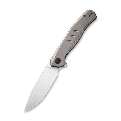 WE Knife Co., Ltd™ Seer Frame Lock WE20015-3 Gray 6AL4V Titanium CPM 20CV Stainless Steel Pocket Knife