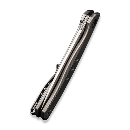 WE Knife Co., Ltd™ Seer Frame Lock WE20015-3 Gray 6AL4V Titanium CPM 20CV Stainless Steel Pocket Knife