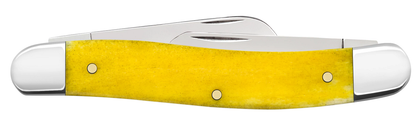 W.R. Case XX Knives Medium Stockman Yellow Bone 20032 Stainless Steel Pocket Knife