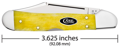 Case XX™ Knives Mini Copperlock Yellow Bone 20034 Stainless Steel Pocket Knife