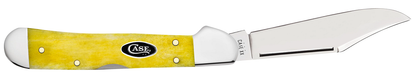 W.R. Case XX Knives Mini Copperlock Yellow Bone 20034 Stainless Steel Pocket Knife