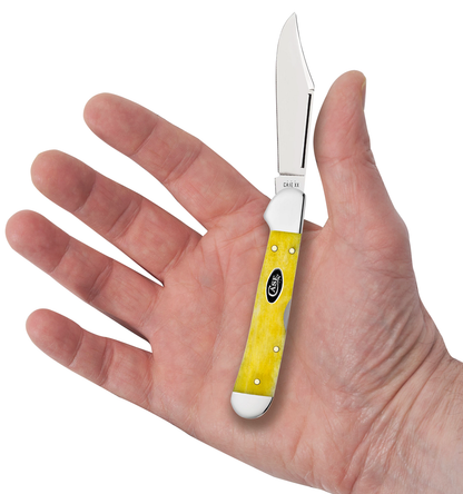 Case XX™ Knives Mini Copperlock Yellow Bone 20034 Stainless Steel Pocket Knife