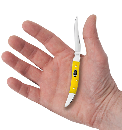 Case XX™ Knives Small Texas Toothpick Yellow Bone 20035 Stainless Pocket Knife