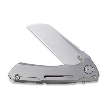 WE Knife Co., Ltd™ Mini Buster Frame Lock WE2003A Gray 6AL4V Titanium CPM 20CV Stainless Steel Pocket Knife