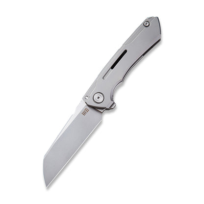 WE Knife Co., Ltd™ Mini Buster Frame Lock WE2003A Gray 6AL4V Titanium CPM 20CV Stainless Steel Pocket Knife