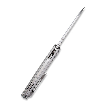 WE Knife Co., Ltd™ Mini Buster Frame Lock WE2003A Gray 6AL4V Titanium CPM 20CV Stainless Steel Pocket Knife