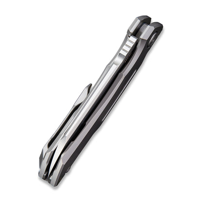 WE Knife Co., Ltd™ Mini Buster Frame Lock WE2003A Gray 6AL4V Titanium CPM 20CV Stainless Steel Pocket Knife