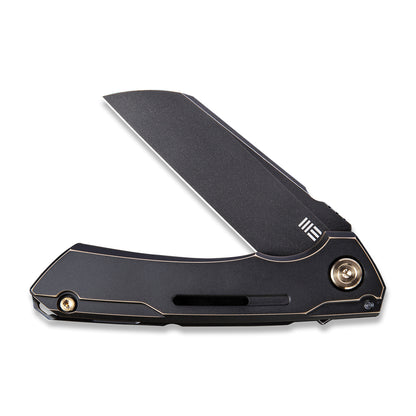WE Knife Co., Ltd™ Mini Buster Frame Lock WE2003B Black 6AL4V Titanium CPM 20CV Stainless Steel Pocket Knife