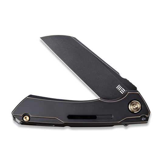 WE Knife Co., Ltd™ Mini Buster Frame Lock WE2003B Black 6AL4V Titanium CPM 20CV Stainless Steel Pocket Knife