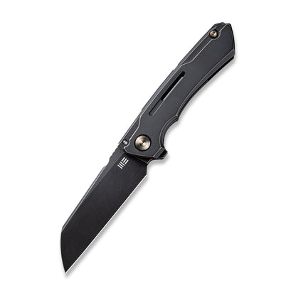 WE Knife Co., Ltd™ Mini Buster Frame Lock WE2003B Black 6AL4V Titanium CPM 20CV Stainless Steel Pocket Knife